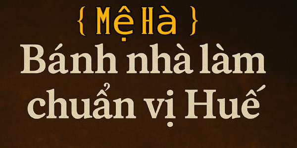 Mệ Hà - Bún Chả Giò, Bánh Bột Lọc Chay Mặn - Nam Kỳ Khởi Nghĩa