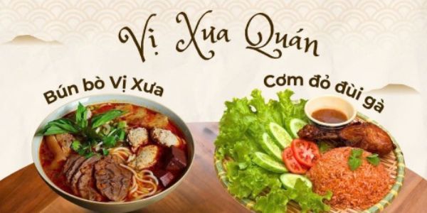 Vị Xưa Quán - Ẩm Thực Miền Trung - Tân Trụ
