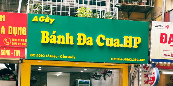 A Gầy - Bánh Đa Cua Hải Phòng - Tô Hiệu