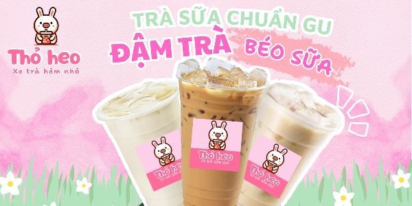 Xe Trà Thỏ Heo - Trà Sữa, Trà & Cà Phê Kem Buôn Mê