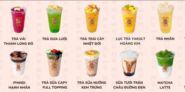 Trà Sữa CAPY - Trà Sữa & Trà Trái Cây - Trần Phú