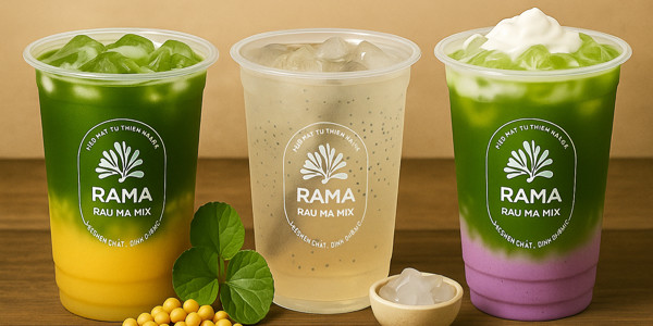 RAMA - Rau Má Mix, Nước Dừa & Trà Bí Đao - 46 Quan Nhân