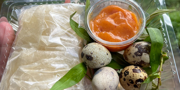 Trái Cây Sốt Thái - Bánh Tráng Chấm - Nguyễn Thị Định