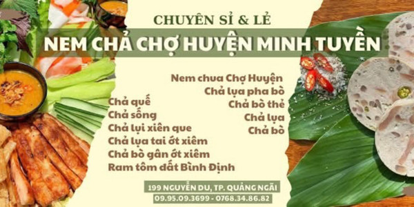Nem Chả Chợ Huyện Minh Tuyền