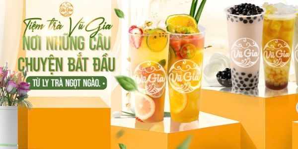 Tiệm Trà Vũ Gia - Trà Sữa, Matcha & Ăn Vặt