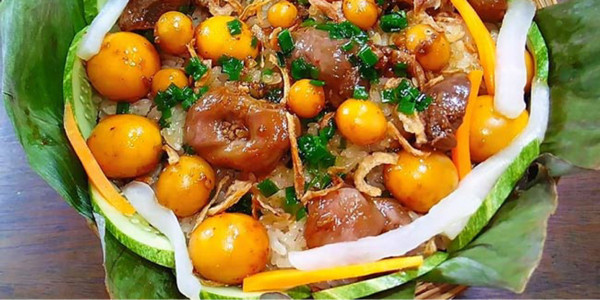 Xôi A Bối - Đùi Gà & Lòng Gà Trứng Non