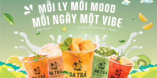 Tiệm Ba Trà - Trà Sữa, Matcha & Coffee - Phan Đình Phùng