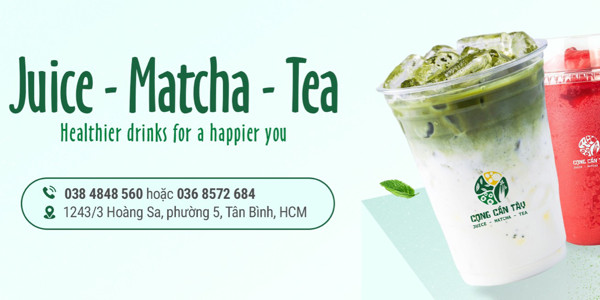 Cọng Cần Tây - Juice, Matcha & Tea Take Away