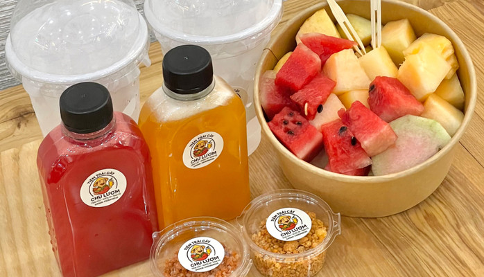 Tiệm Trái Cây Chú Lượm - Trái Cây Cắt Sẵn, Nước Ép & Sinh Tố - Amakhe