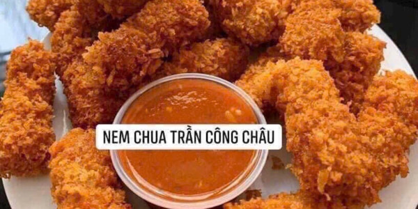 Hà Nội Ngon - Nem Chua Rán Trần Công Châu