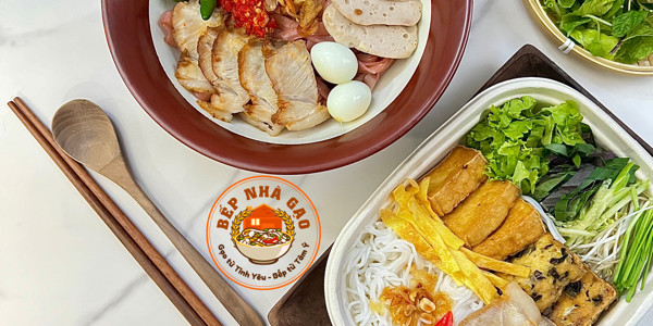 BẾP NHÀ GẠO - Bún Nước Tương & Mì Quảng Trộn - Nguyễn Hồng Đào