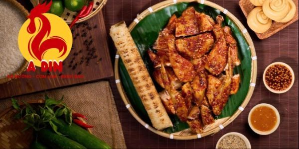 A Din - Gà Quay Cơm Lam Bánh Bao - Trần Thị Điệu
