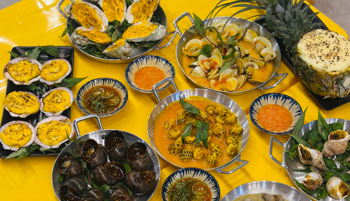 Ốc Chảo - Ốc Hương Trứng Muối - Lý Nam Đế