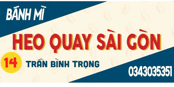Bánh Mì Sốt’s - Bánh Mì Heo Quay - Trần Bình Trọng