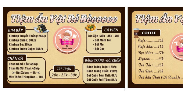 Tiệm Ăn Vặt Rẻ Bèo - Hẻm Liên Tổ 12-20