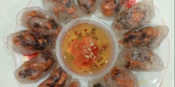 Bánh Bột Lọc Hấp O Nấm - Cổng Sau BV 120