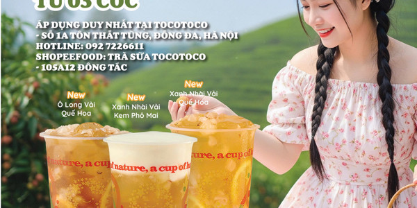 Trà Sữa Tocotoco - 105A12  Đông Tác