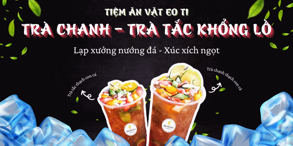 Tiệm Ăn Vặt Eo Ti - Lạp Xưởng Nướng Đá & Trà Quất - Lê Lợi