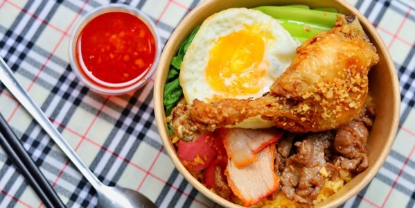 Cơm Trộn - Đồ Ăn Vặt - Bé Ú