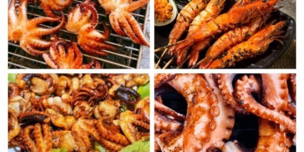 Mực Cuốn, Hải Sản Nướng & Sườn Ngon - Nguyễn Đình Hoàn