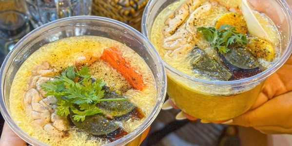 Súp Cua Phượng - Bánh Flan - Hà Hoàng Hổ