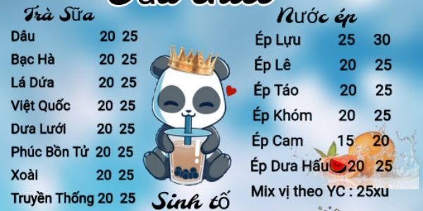 Nước Giải Khát Gấu Chill