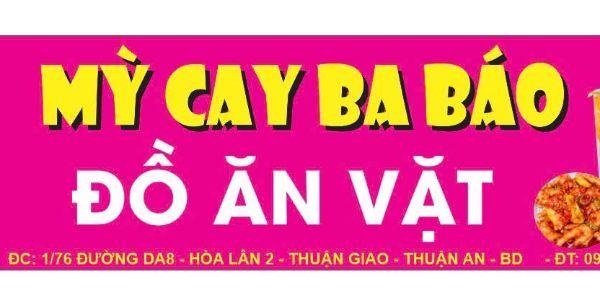 Mì Cay - Ba Báo - Đường DA8