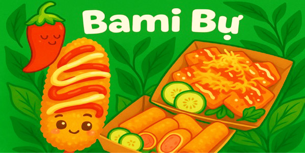 Bami Bự - Bánh Mì Muối Ớt & Trà Trái Cây - 256 Lý Thường Kiệt