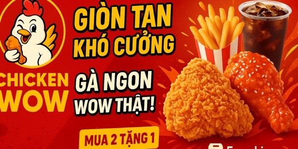 Chicken WOW Hàng Khay - Doãn Kế Thiện
