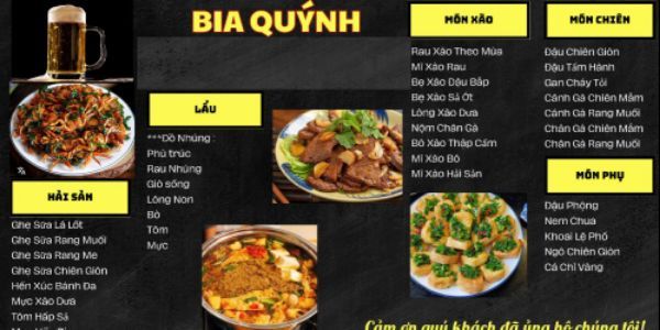 Bia Quýnh - Ghẹ Sữa Chiên & Lẩu Cua Đồng - Số 02 Lê Quýnh