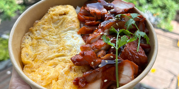 Xá Xíu Trung Tóc Dài - Cơm, Xôi & Bánh Mì Xá Xíu Ngon Chuẩn Vị - Bà Triệu