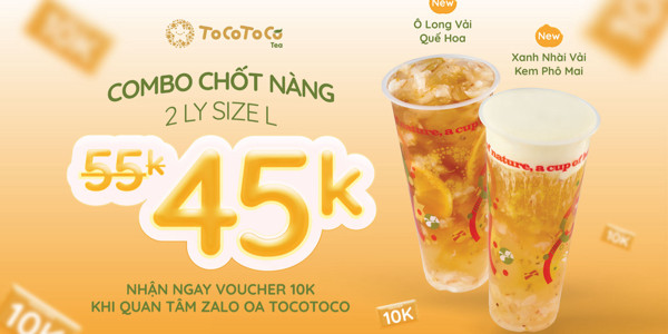 Trà sữa Tocotoco - Lê Trọng Tấn