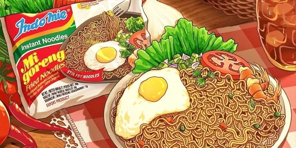 Mì Trộn Nhà Trinh - Indomie - Hoàng Sâm