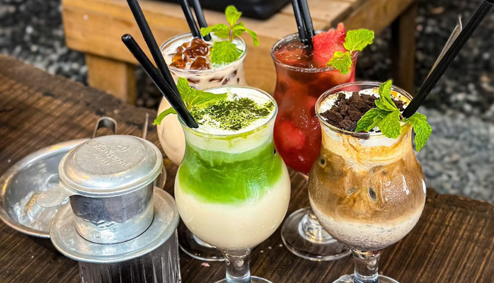Tiệm Cafe 6P - Cafe, Trà Sữa & Trà Trái Cây - Đề Pô