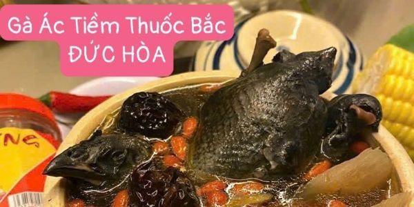 Gà Ác Tiềm Thuốc Bắc - Điện Biên Phủ