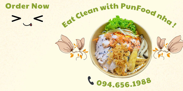 Pun Food - Bún Trộn Sốt Thái