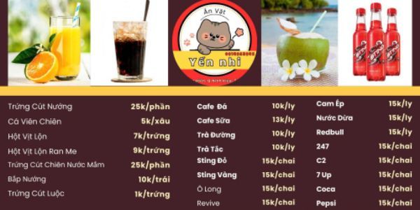 Ăn Vặt Yến Nhi - Võ Văn Kiệt