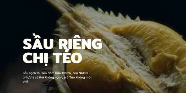 Sầu Riêng Sạch Chị Téo - Đường Số 14