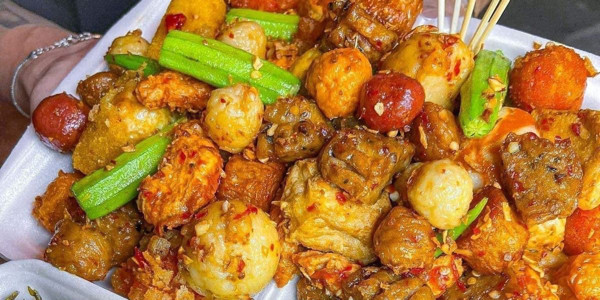 Cá Viên Chiên Chú Tư - Bánh Tacos - 207C Gò Dưa