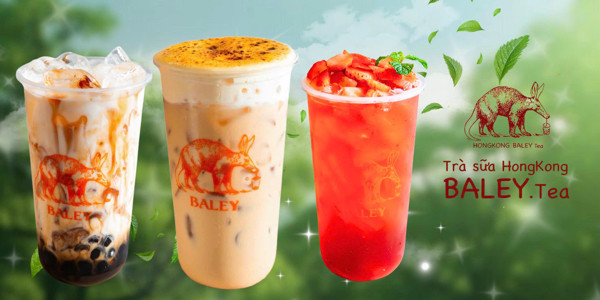 Trà Sữa Hồng Kong Baley