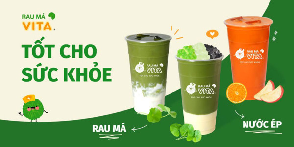 Rau Má VITA - Rau Má & Nước Ép