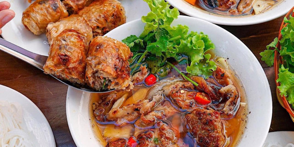 Bún Nhàn - Riêu Cá Bò Giò Tai & Bún Chả Nem - Phú Diễn