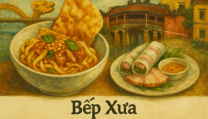 Bếp Xưa - Mỳ Quảng Và Bánh Tráng Cuốn Thịt Heo - Ỷ Lan Nguyên Phi