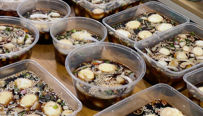 Pem Food - Trứng Ngâm Tương - Sơn Đông