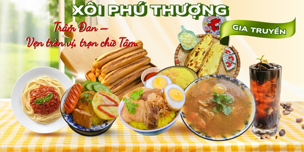 Cơm Gà Văn Phòng, Xôi Bò Sốt Vang & Bánh Mì Que HP - Xôi Trâm Đan - Nguyễn Trãi