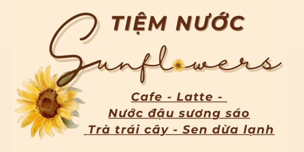 Tiệm Cà Phê, Trà Trái Cây & Sen Dừa Lạnh Sun Flowers - 2 Nguyễn Công Trứ