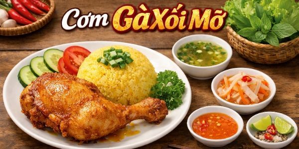 Cơm Gà Mắm Tỏi - Huệ Khiêm