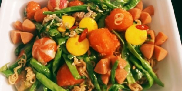 Viên Chiên - Sốt Thái - A5 Mộc