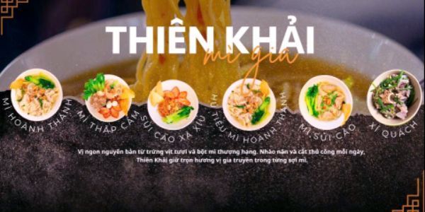 Hủ Tiếu Mì Hoành Thánh Thiên Khải Mì Gia - Dương Quảng Hàm
