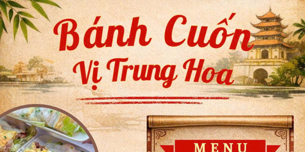Bánh Cuốn Vị Trung Hoa - Ngõ 11 Duy Tân